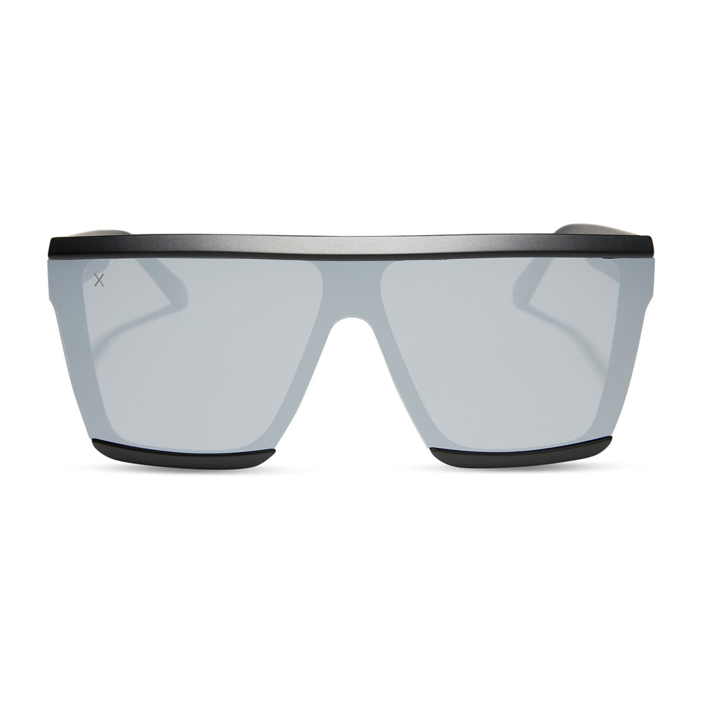 unlocked - matte black + grey mirror front