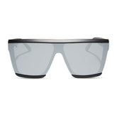 unlocked - matte black + grey mirror front