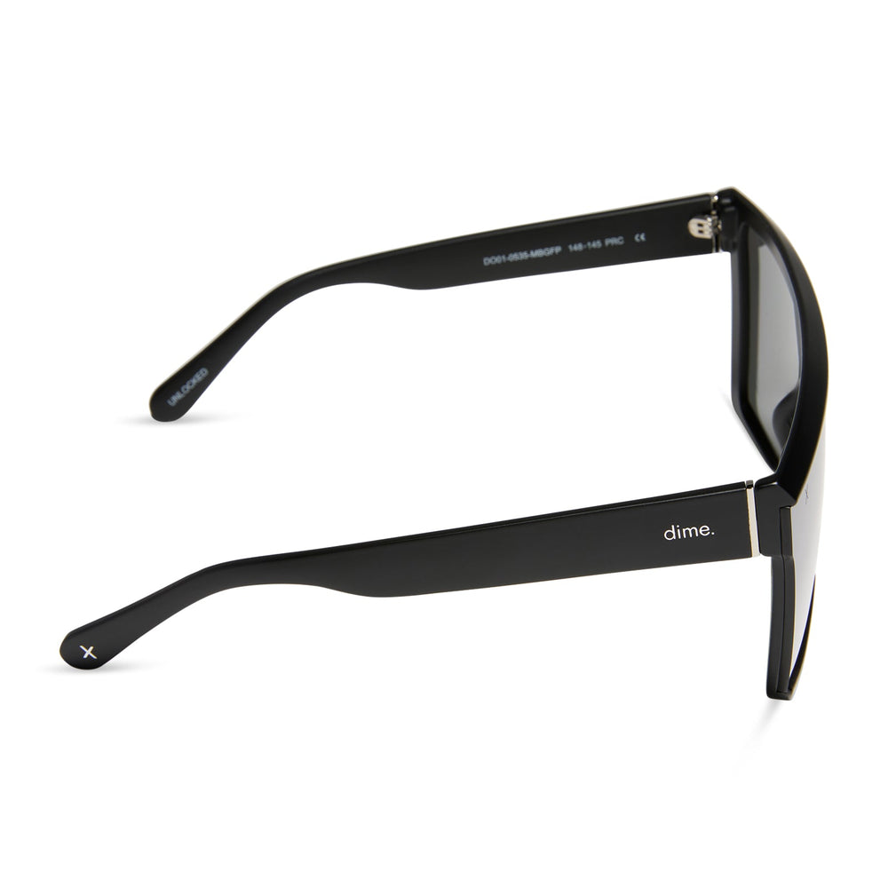 unlocked - matte black + grey mirror side