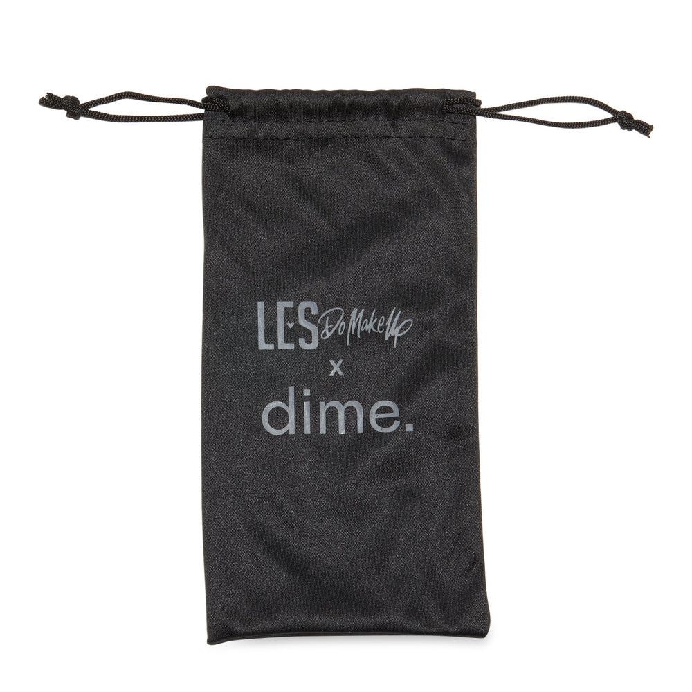 les do makeup x dime optics sunglasses pouch